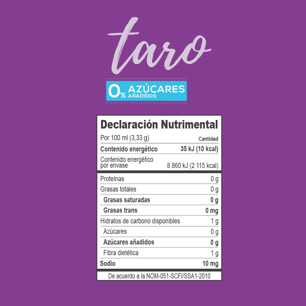 Taro 0 Azúcar