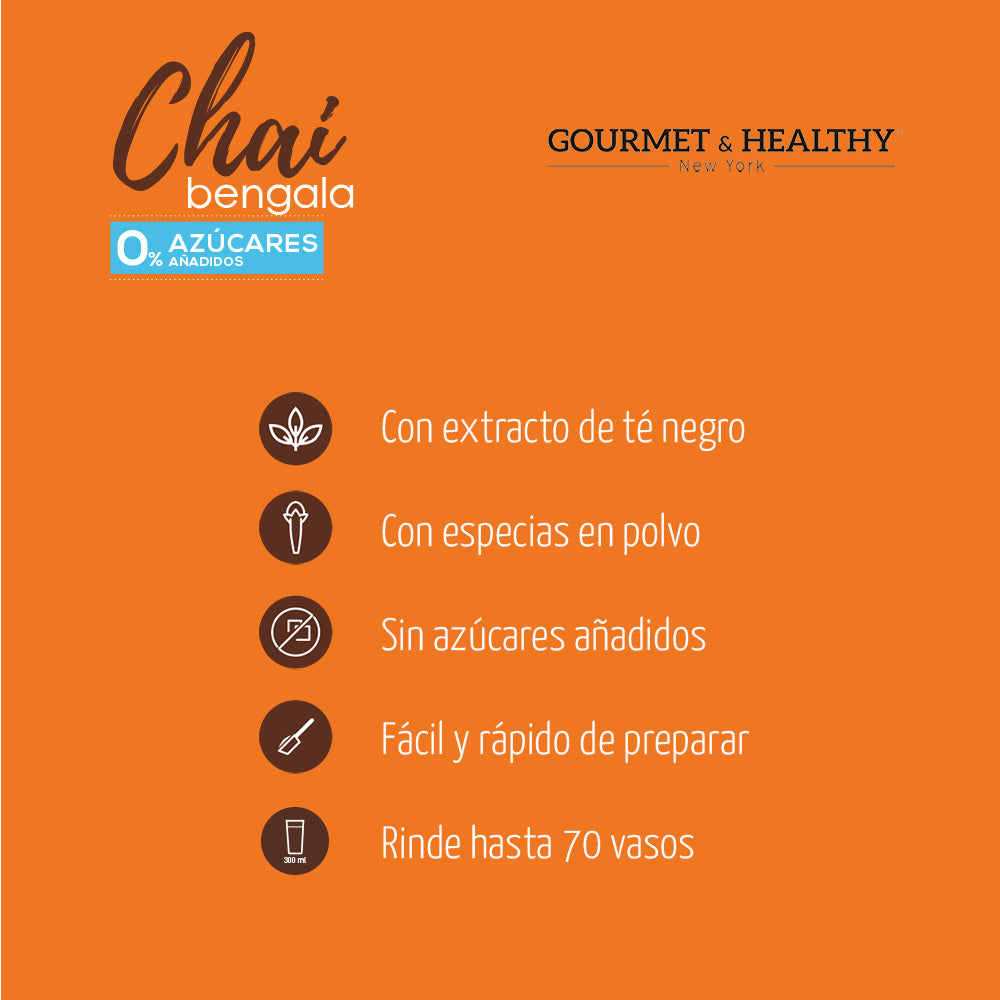 Chai Bengala 0 Azúcar