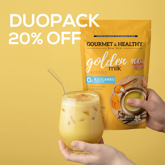 Compra 2 Golden Milk y obtén 20% OFF